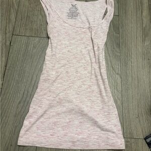 Faded Glory Light Pink Heather Tank Top